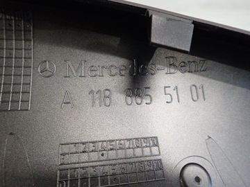 LIŠTA NÁRAZNÍKU LEVÝ PŘEDNÍ MERCEDES CLA W118 AMG 2018- A1188855101