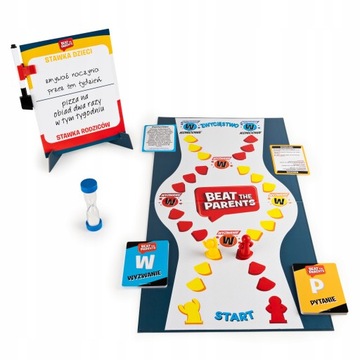 Семейная настольная игра Beat The Родители для ДЕТЕЙ Расслабляющий геймплей