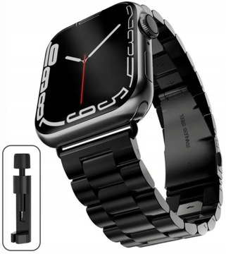 PASEK DO APPLE WATCH 1 2 3 4 5 6 7 8 9 SE ULTRA 2 42/44/45/49mm Stal KOLORY