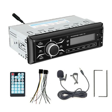 Беспроводной Bluetooth автомобильный MP3-плеер, комплект громкой связи, микрофон 24 В с микрофоном