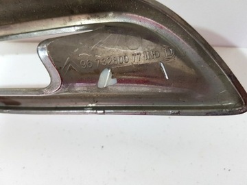 CITROEN DS5 CHRÓM LIŠTA MASKA MŘÍŽKY 9673280077 ORIGINÁLNÍ