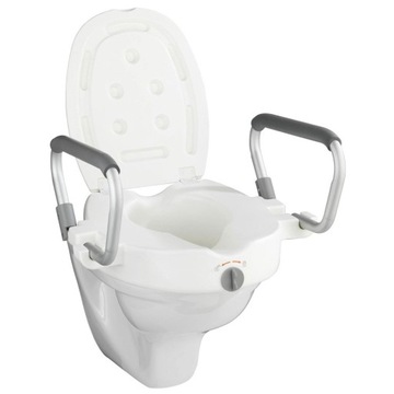 NAKŁADKA NA WC podwyższająca UCHWYTY 130 kg WENKO