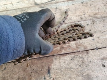 ВИНТАЖНАЯ ВЕЛОСИПЕДНАЯ ЦЕПЬ ROMET REKORD ORIGINAL CHANCE PRL