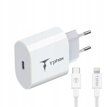 SZYBKA ŁADOWARKA DO iPHONE 20W USB-C +KABEL iPhone