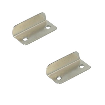 2x blaszka kątowa płytka zaczepowa zamka mebl. 8mm