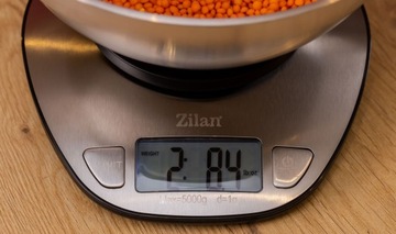 ЭЛЕКТРОННЫЕ ТОЧНЫЕ КУХОННЫЕ ВЕСЫ НА 5 КГ, ЧАША 2 Л