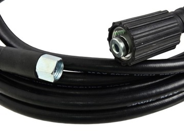 ШЛАНГ, КАБЕЛЬ С РЕЗЬБОЙ ДЛЯ МАШИНЫ ПОД ДАВЛЕНИЕМ, 5М