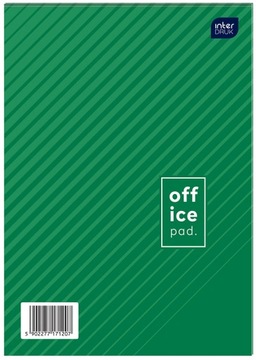 Блокнот офисный, блокнот А6, 100 листов, сетка, Интерпринт