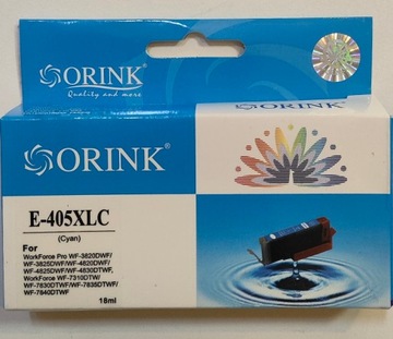 Orink do Epson 405XL Cyan WF3820 WF4820 WF7830 WF3825 WF-7310 WF-4825