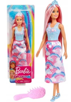 BARBIE DREAMTOPIA LALKA DO CZESANIA FXR94