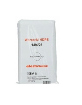 Woreczki Śniadaniowe Foliowe Hdpe 14X4x26