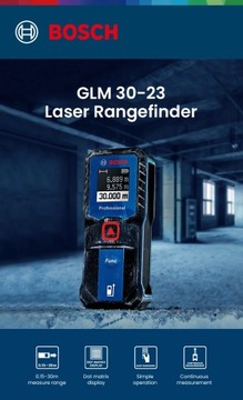 Дальномер Bosch GLM 30-23, дальность 30 м