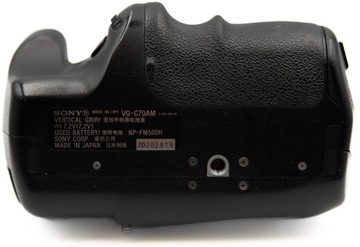 АККУМУЛЯТОРНАЯ РУЧКА VG-C70AM ДЛЯ SONY A700 / НЕТ. СЕРИЙНЫЙ 7D202819