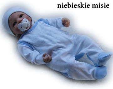 Śpiochy śpioszki pajacyk 74 bawełniane