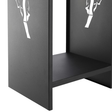 Металлический камин камин деревянный стой