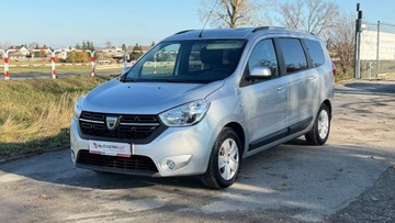 Dacia Lodgy Minivan Facelifting 1.6 SCe 102KM 2018 Dacia Lodgy Raty Salon Polska 1.6 BENZ Lpg Klimatyzacja 7 osobowy Gwaran, zdjęcie 6