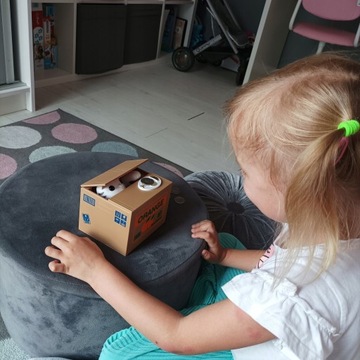 Интерактивный игровой автомат Cat Kitten Piggy Bank