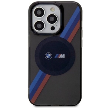 Etui BMW do iPhone 14 Pro MagSafe obudowa case futerał pokrowiec + Szkło