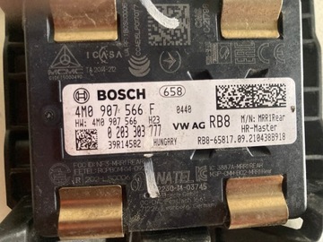 AUDI A4 B9 Q7 ASISTENT PÁSY RADAR PRAVÝ 4M0907566F