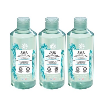 3x Płyn micelarny do demakijażu z mikroalgą Pure Algue YVES ROCHER 400ml