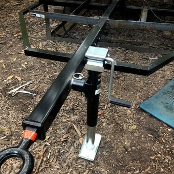 Бортовой кривошипный трейлер Джек грузоподъемность 5000 фунтов крепкий надежный высокопрочный