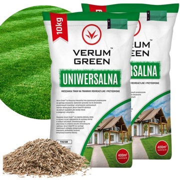 TRAWA SZYBKO ZAGĘSZCZAJĄCA UNIWERSALNA OGRÓD 20 KG NA TRAWNIK PRZYDOMOWY
