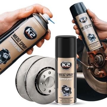 K2 PRO COOPER SPRAY SMAR MIEDZIANY MIEDZIOWY 400ML