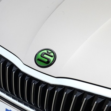 2 шт. Эмблема автомобиля Skoda 80 мм 90 мм