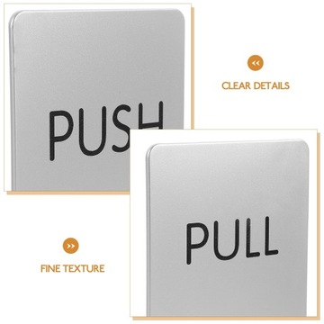 1 КОМПЛЕКТ АКРИЛОВЫХ ЗНАКОВ ДЛЯ СТЕКЛЯННЫХ ДВЕРЕЙ