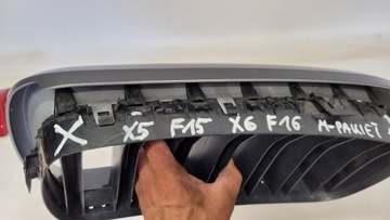 BMW X5 F15 X6 F16 M-PAKET LEDVINA PRAVÁ MŘÍŽKA ORIG.