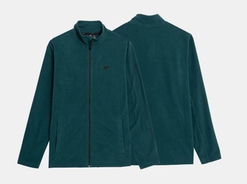 4F МУЖСКАЯ ФЛИСОВАЯ СВИТШОТ НА МОЛНИИ