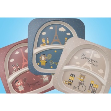 НАБОР ПОСУДЫ CANPOL BABIES 5EL BONJOUR PARIS 9мес+