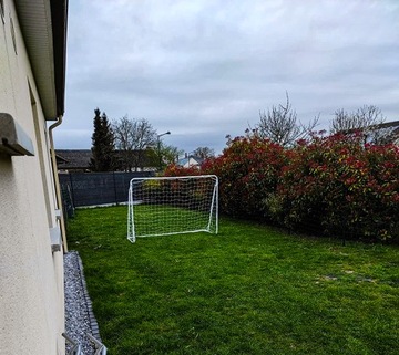 БОЛЬШИЕ ВОРОТА + МЯЧ ФУТБОЛЬНЫЙ КОМПЛЕКТ ДЛЯ ДЕТЕЙ