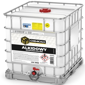ALKIDOWY ROZPUSZCZALNIK ROZCIEŃCZALNIK 1000L Mauzer do farb, do lakierów