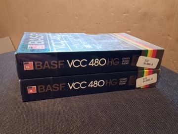 Kasety 2szt. BASF VCC 480 HG