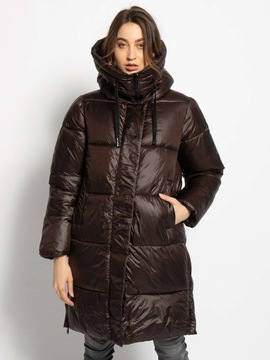 Replay Quilted Coat Puch Syntetyczny Oversize XS/S