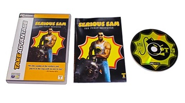 SERIOUS SAM THE FIRST ENCOUNTER BOX ENG PC
