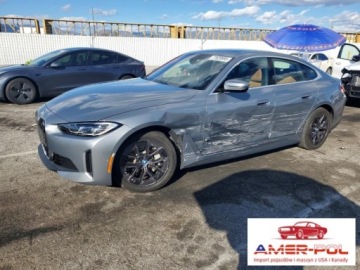 BMW i4 Gran Coupe eDrive 35 286KM 2024 BMW i4 2024r., Edrive 35,, od ubezpieczalni Elektryczny 286KM
