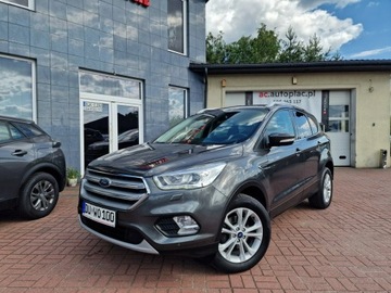 Ford Kuga II SUV Facelifting 1.5 EcoBoost 150KM 2017 Ford Kuga 1.5 Benzyna Titanium Klima Tempomat