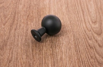 GAŁKA MEBLOWA UCHWYT SZAFKI KOMODY GTV CENTO CZARNY MAT + WKRĘT MONTAŻOWY