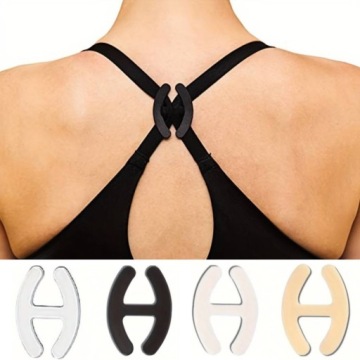 KLIPS ŚCIĄGAJĄCY RAMIĄCZKA DO STANIKA BIUSTONOSZA KLIPSY DO RAMIĄCZEK 4 SZT