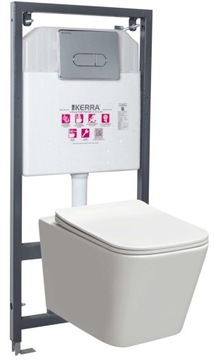 Zestaw Podtynkowy WC TINOS/Pacific CHR