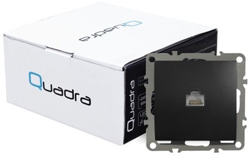 КОМПЬЮТЕРНАЯ ИНТЕРНЕТ-РОЗЕТКА QUADRA RJ45 LAN