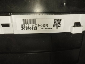 KIA PICANTO 2019 PŘÍSTROJOVÁ DESKA TACHOMETR BUDÍKY