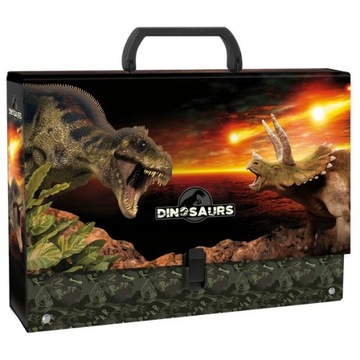 TECZKA Z RĄCZKĄ GRUBA Dla Chłopca DINOZAUR T-REX