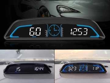 ДИСПЛЕЙ ПРОЕКТОР Светодиодный ЖК-дисплей HUD GPS СКОРОСТЬ USB