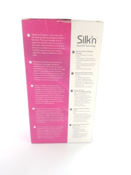 Ручной электрический массажер Silk'N, белый, 3,5 x 14