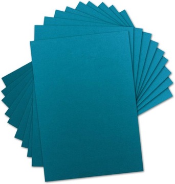 50 arkuszy karton kolorowy DIN A4 kolor: turkusowy papier kolorowy 160 g/m²