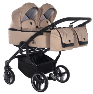 Junama Duo V3 Візок Дитячий Для двійні 4 в 1 рік після року Багатофункціональний