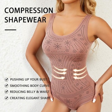 ЖЕНСКИЕ БОДИ ДЛЯ ПОХУДЕНИЯ ЖИВОТА, КОРМИРУЮЩИЙ КОРСЕТ, XL/XXL